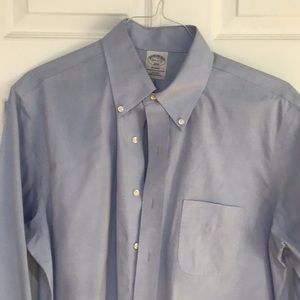 Brooks Brothers button-down, oxford cloth shirt.